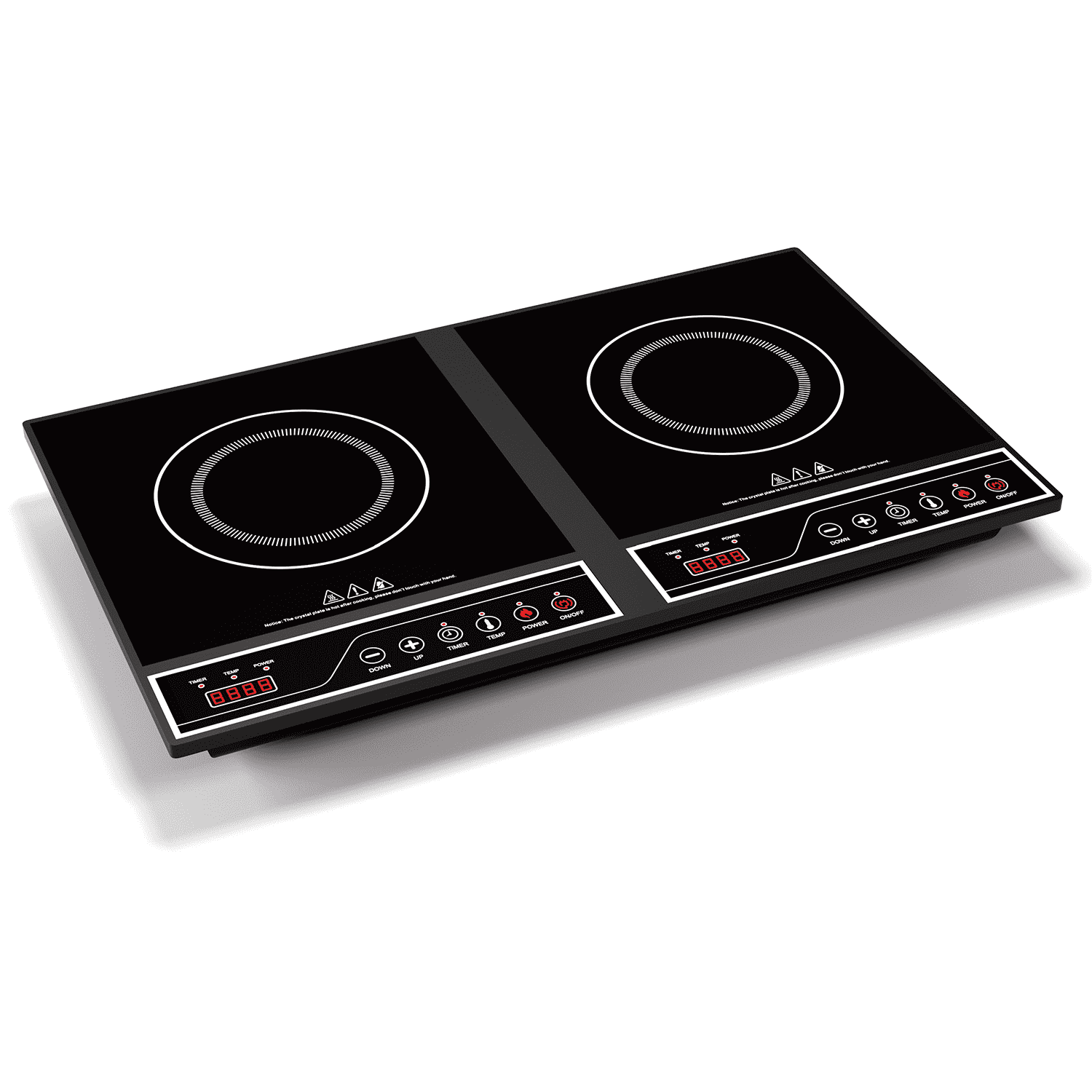 Double Induction Cooker,Push Button Control,LS-DIC201