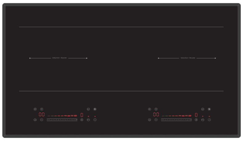 Double Built-in Induction Cooker,LS-DIC232