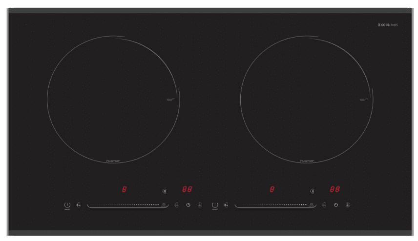 Double Built-in Induction Cooker,LS-DIC235