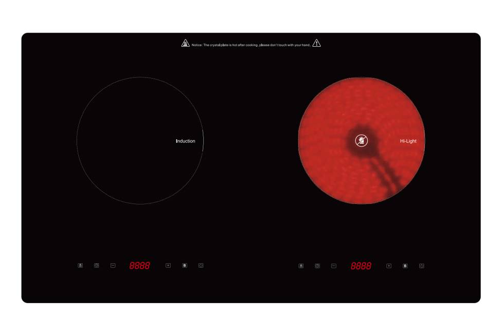 2-Zone Combi Hob LS-DTC201