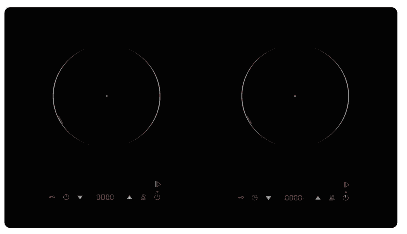 Double Built-in Induction Cooker,LS-DIC256