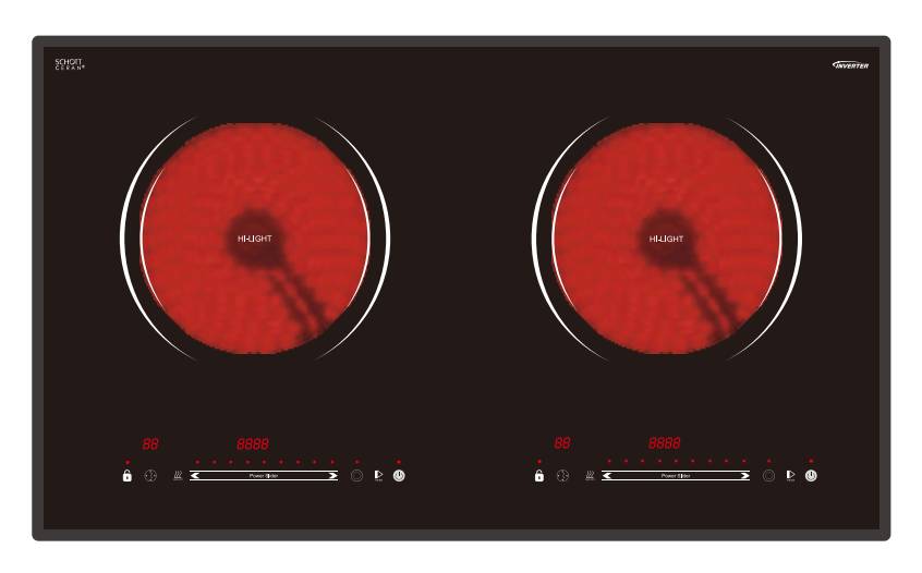 2-Zone Combi Hob LS-DTC210