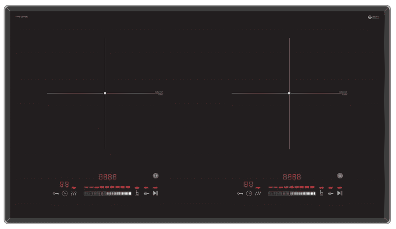 LS-DHB268 ,Half Bridge Technology,Double Induction Cooker