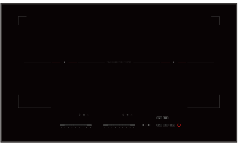 LS-DHB205Double Induction Hob,Half Bridge Technology