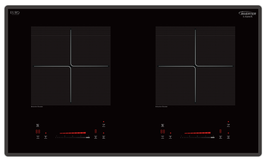 LS-DHB207Double Induction Hob,Half Bridge Technology