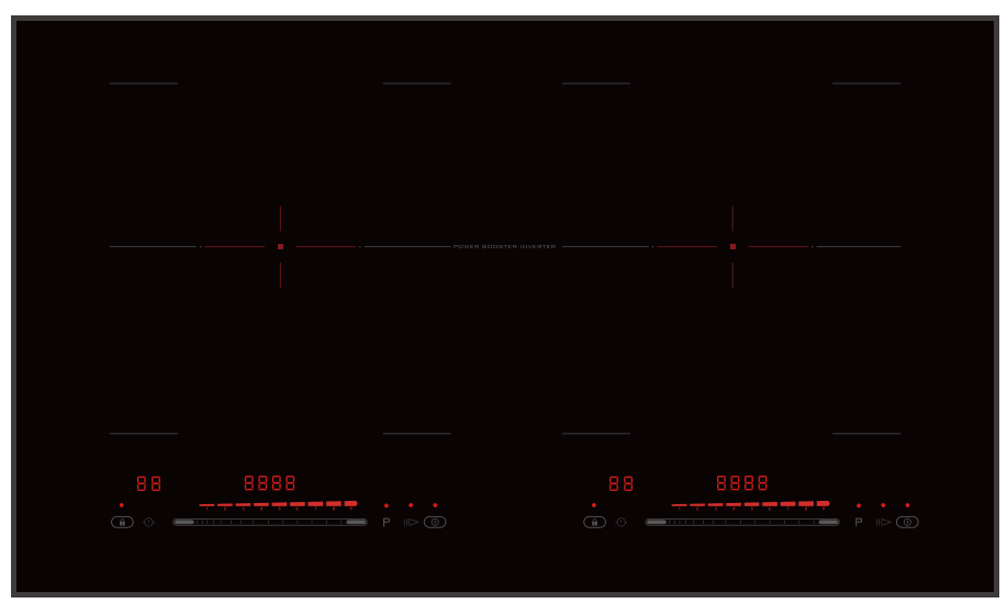 LS-DIC207 Double Induction Hob