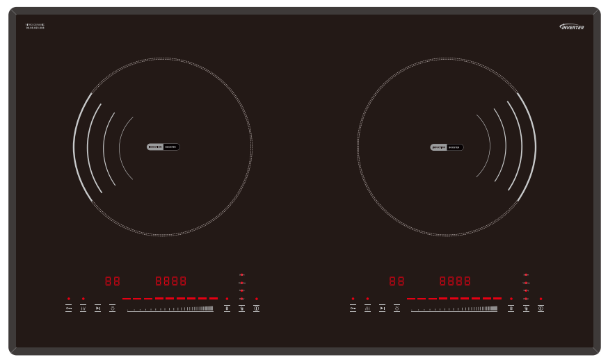 LS-DIC212Double Induction Hob