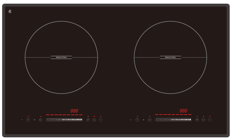 LS-DIC216Double Induction Hob