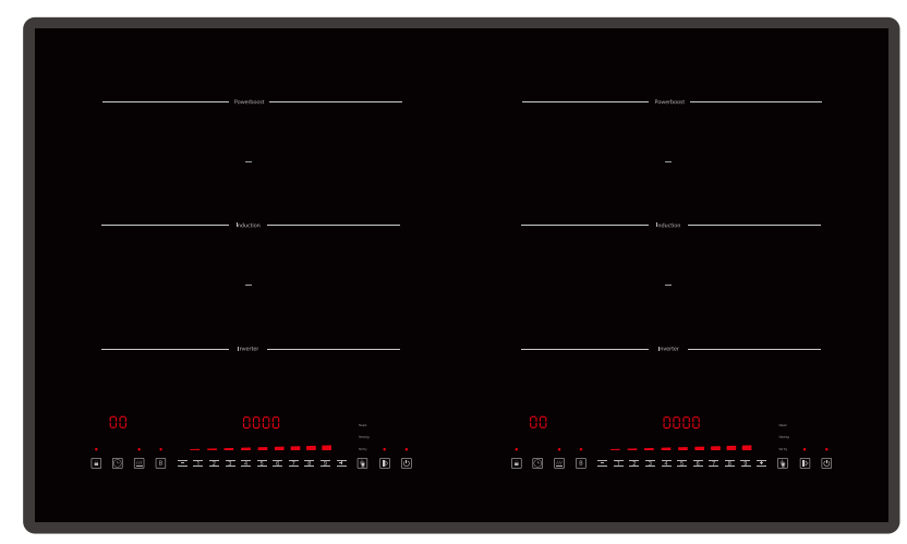 LS-DIC217Double Induction Hob