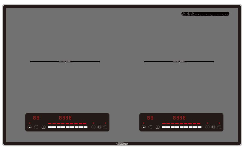 LS-DHB202Double Induction Hob