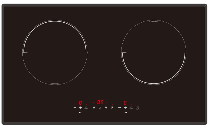 LS-DIC225Double Induction Hob