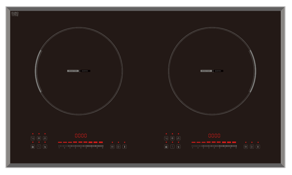 LS-DIC226Double Induction Hob,