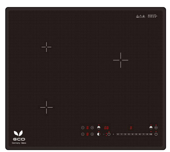 LS-TIC309STriple Induction hob